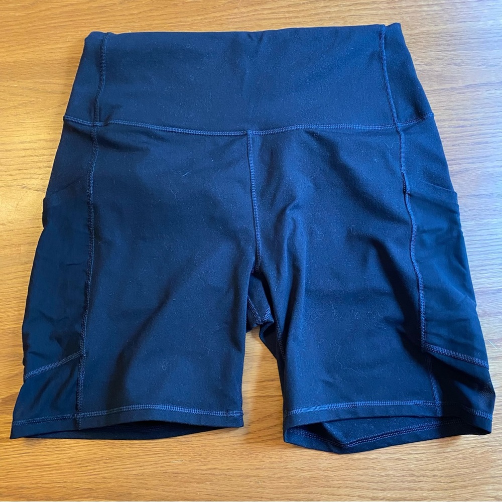 Fabletics black bike shorts